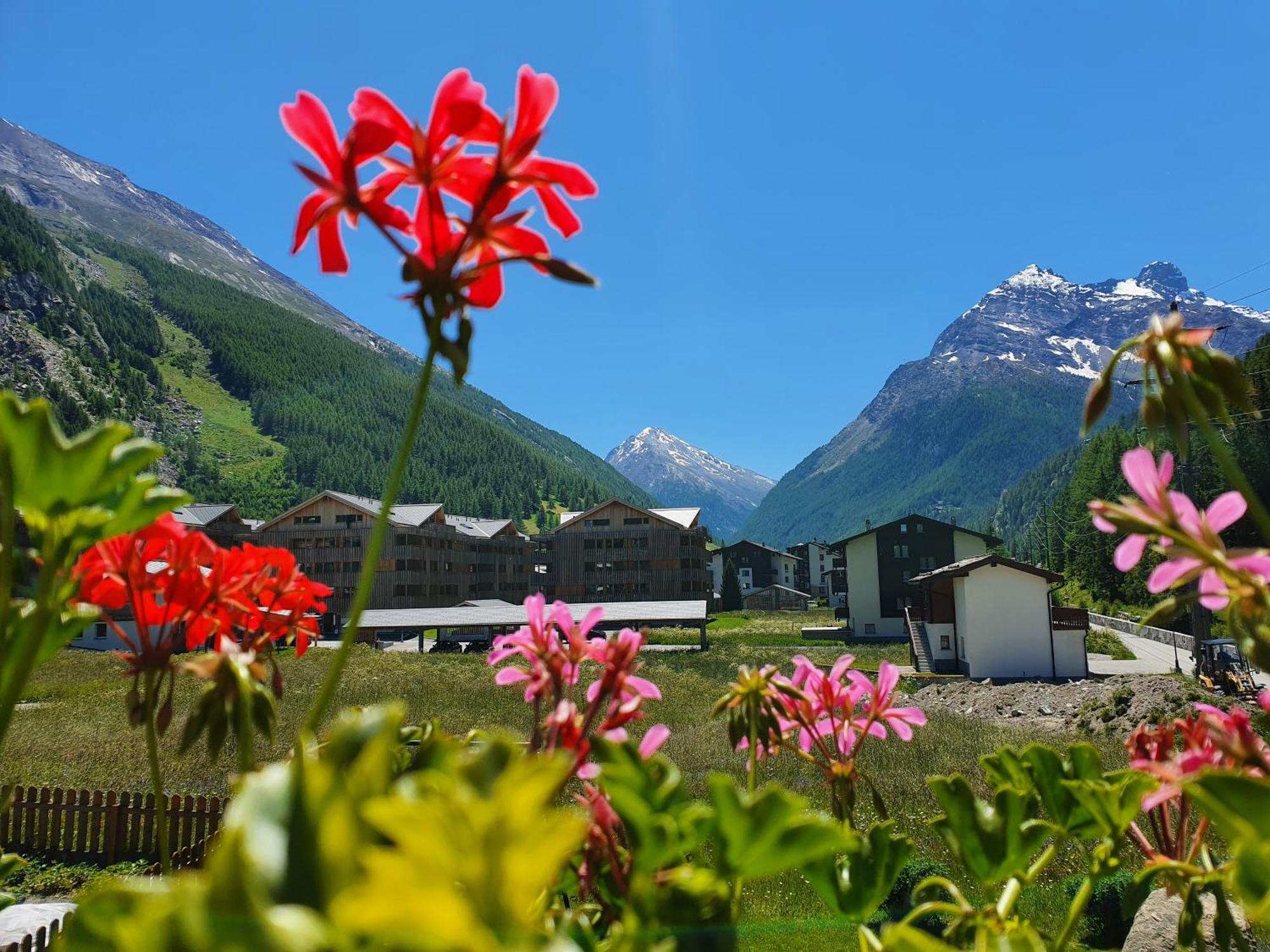 Apartmán Haus Artemis Saas-Grund Exteriér fotografie