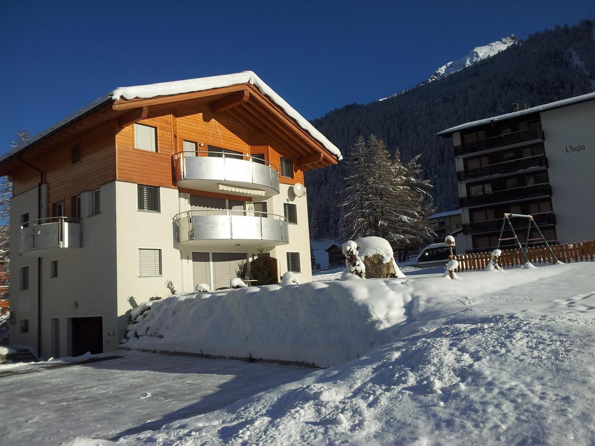 Apartmán Haus Artemis Saas-Grund Exteriér fotografie