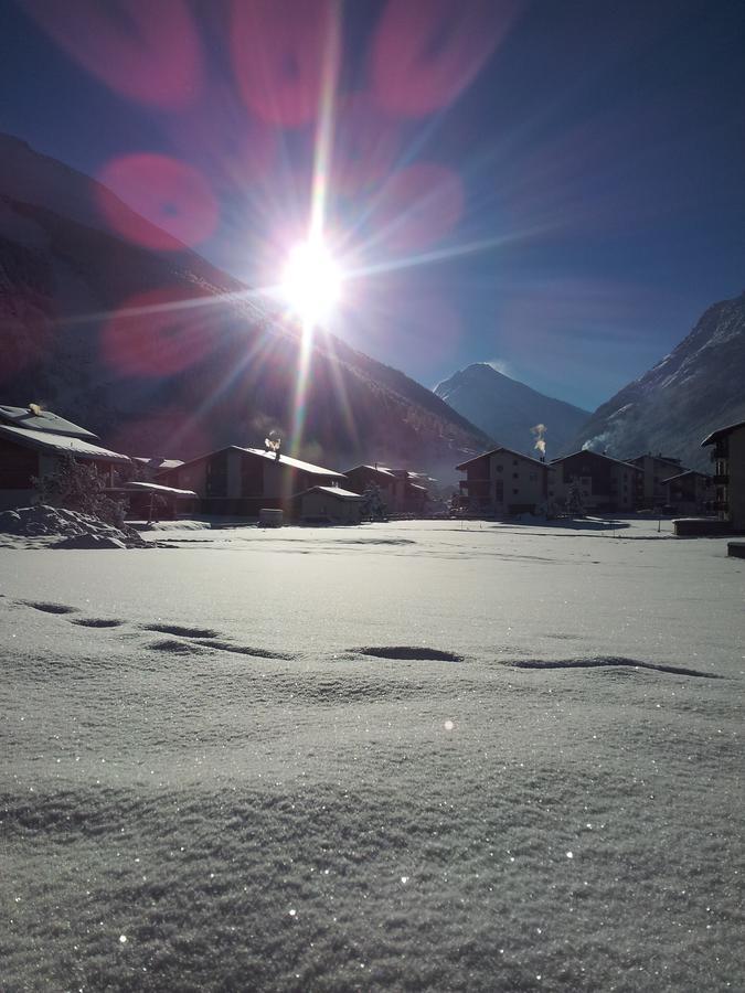 Apartmán Haus Artemis Saas-Grund Exteriér fotografie