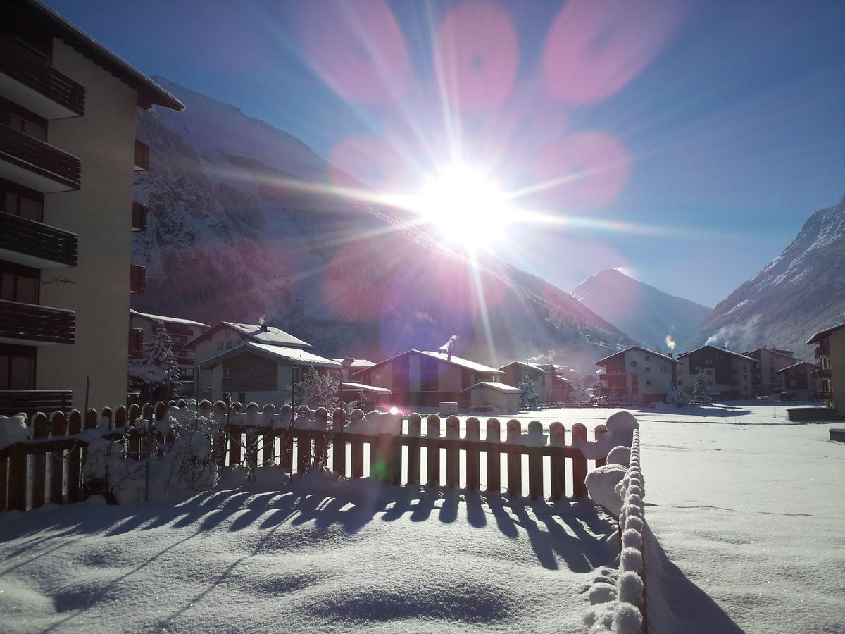 Apartmán Haus Artemis Saas-Grund Exteriér fotografie
